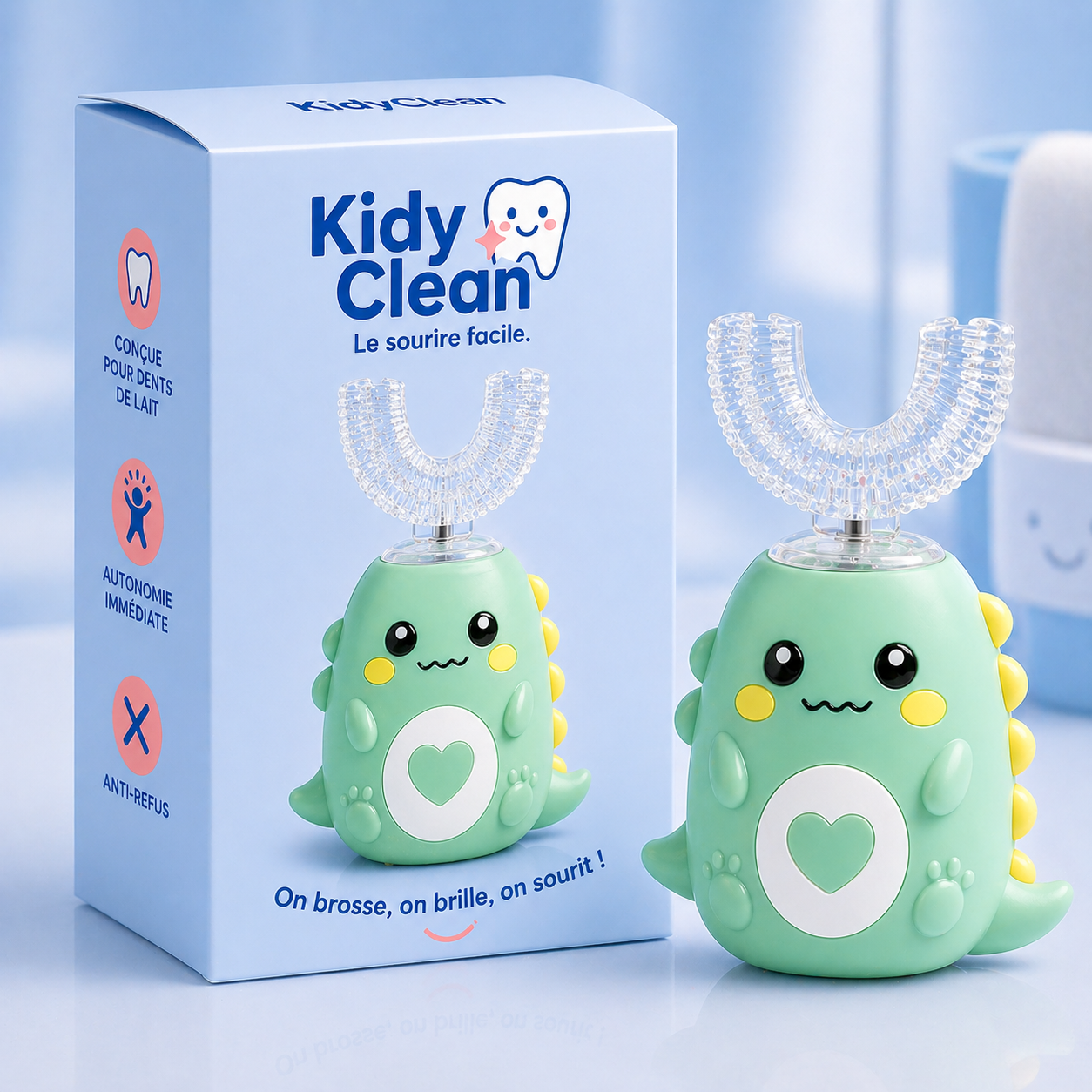 KidyClean™ – Le brossage qui apaise toute la famille