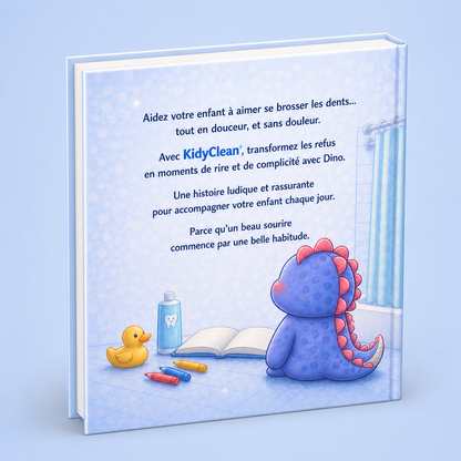 Livre éducatif KidyClean™ – Dès 2 ans | Édition limitée (100 exemplaires)
